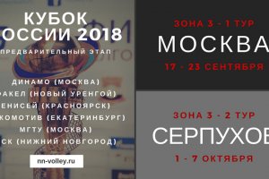 Кубок России 2018. Посетим Москву и Московскую область