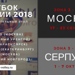 Кубок России 2018. Посетим Москву и Московскую область