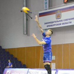 Самый результативный блокирующий Высшей лиги «А» Александр Садаков в АСК