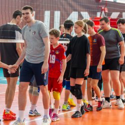 Провели тренировку с больщиками и попращались до нового сезона 2024/2025
