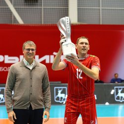 Михаил Щербаков - лучший игрок ноября в Нижнем Новгороде блокирующий волейбольного клуба «Горький»!