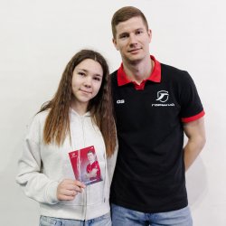 Главный бомбардир «Горького» Павел Железняков принял участие в открытии отборочного этапа ЧЕбуриада 2026 по волейболу