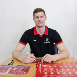 Главный бомбардир «Горького» Павел Железняков принял участие в открытии отборочного этапа ЧЕбуриада 2026 по волейболу