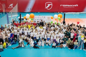Открытая тренировка «Горького» для детей, победивших онкологические заболевания, и их семей «Нижегородские Игры «Мы – победители!»