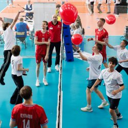 Открытая тренировка «Горького» для детей, победивших онкологические заболевания, и их семей «Нижегородские Игры «Мы – победители!»