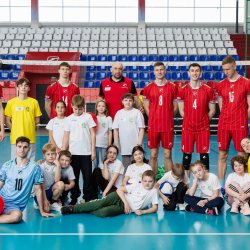 Открытая тренировка «Горького» для детей, победивших онкологические заболевания, и их семей «Нижегородские Игры «Мы – победители!»