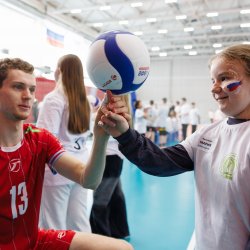 Открытая тренировка «Горького» для детей, победивших онкологические заболевания, и их семей «Нижегородские Игры «Мы – победители!»