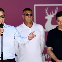 Мэр Нижнего Новгорода Юрий Шалабаев открыл первый в истории города этап Чемпионата России по пляжному волейболу