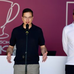 Мэр Нижнего Новгорода Юрий Шалабаев открыл первый в истории города этап Чемпионата России по пляжному волейболу
