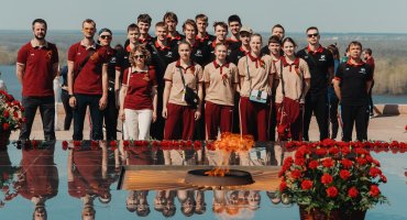 «Горький», совместно со спортивными клубами Нижнего Новгорода, почтили память Героев Великой Отечественной войны