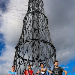 Инженерное наследие региона на волейбольной площадке