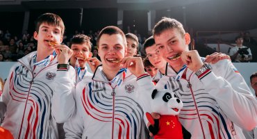 Илья Глебов в составе юношеской сборной стал победителем Российско-Китайских игр