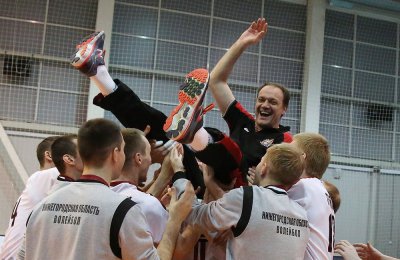 Нижегородские волейболисты досрочно вышли в Высшую лига А 