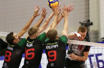 АСК – «Локомотив» 2:3 | игровые моменты / highlights volleyball
