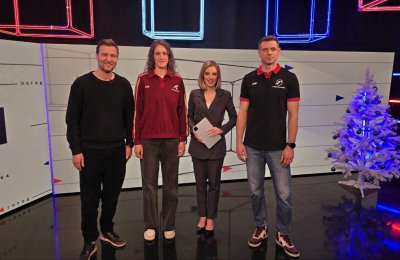Нижегородские волейболисты подвели итоги 2025 года в прямом эфире телеканала Волга 24