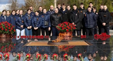 Спортивные клубы объеденились, чтобы почтить память павших защитников Родины