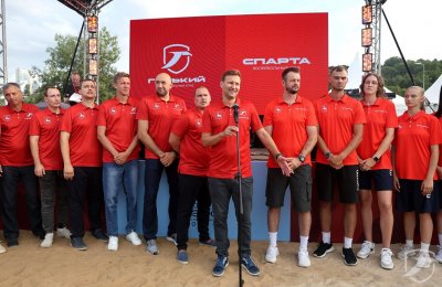 Матч ТВ о ребрендинге волейбольного клуба «Горький» (Нижний Новгород)